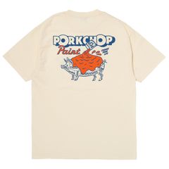 PCP PORK TEE / CREAM / プリント ティーシャツ