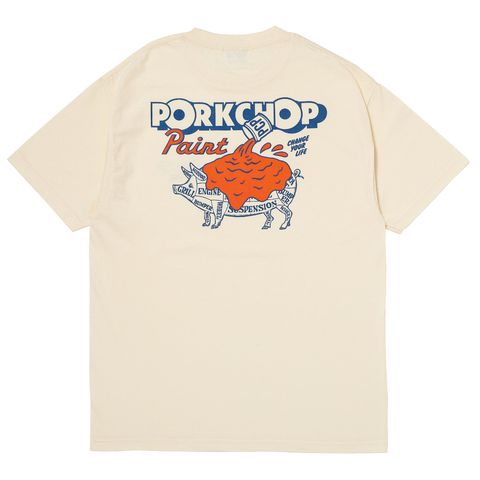 PCP PORK TEE / CREAM / プリント ティーシャツ