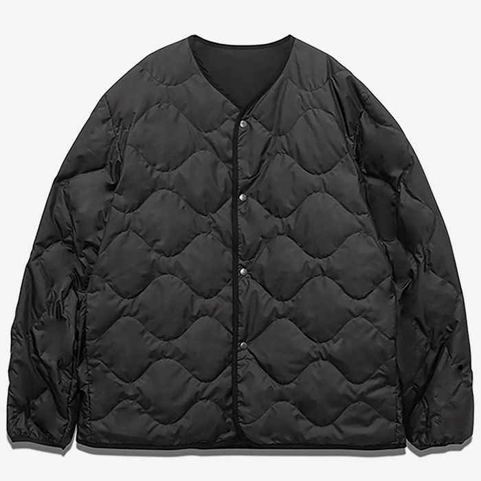 Women / S25FA054 Reversible Down Cardigan / K(Black)