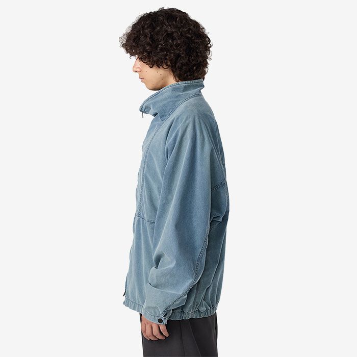Cotton Nylon Weather Field Jacket / IB(Indigo Bleach)