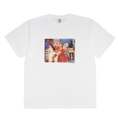 "TATOO STUDIO LIFE" T SHIRT TYPE-2 / WHITE / コラボティーシャツ