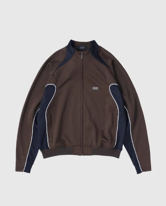 OG LOGO TRACK JACKET / Brown x Black