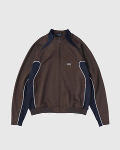 OG LOGO TRACK JACKET / Brown x Black