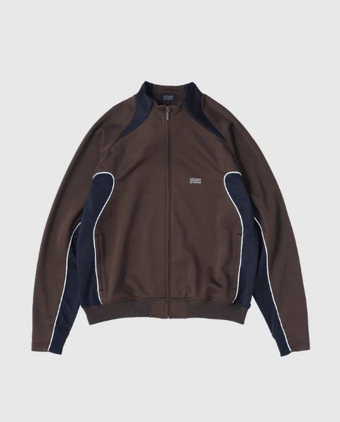 OG LOGO TRACK JACKET / Brown x Black