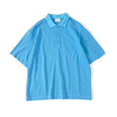 PIQUET POLO SHIRT / BLUE