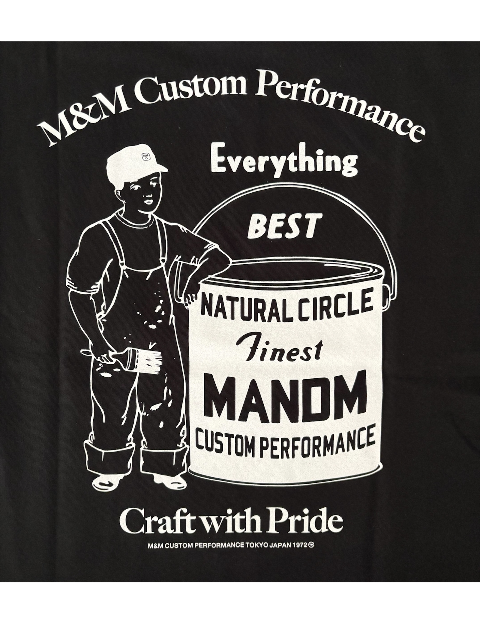 PRINT TEE / BLACK / プリントティー / 26MMT22