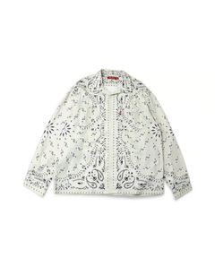 Bandana Pattern L/S Shirt / BEIGE / バンダナシャツ
