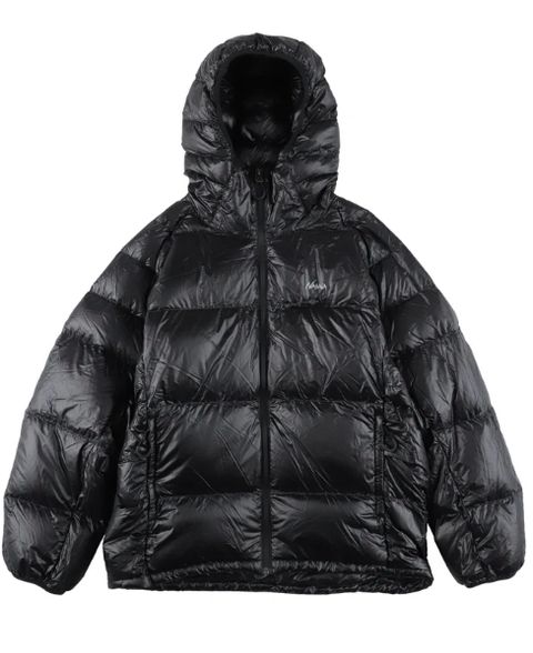 MOUNTAIN LODGE DOWN HOODIE JACKET / BLACK / ダウンジャケット