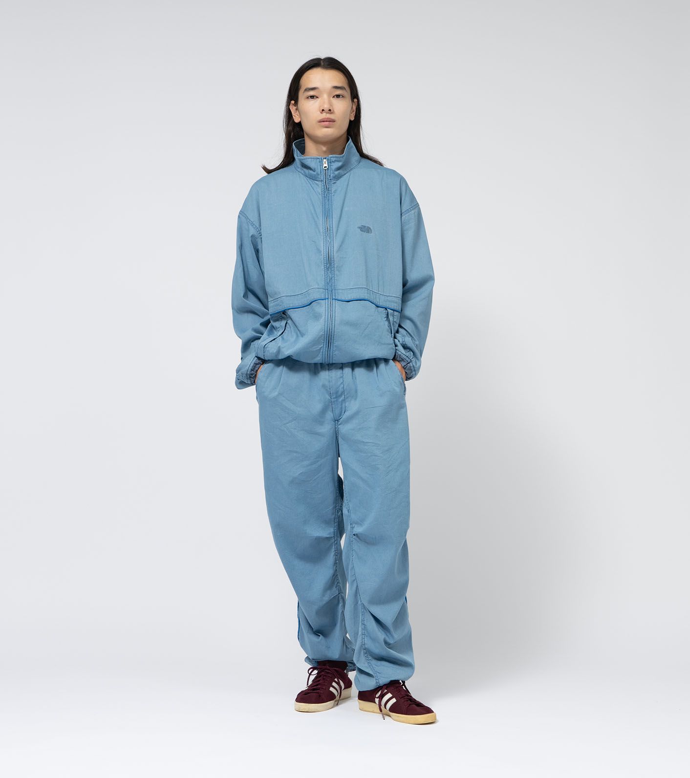 新品未使用indigo field jacket2025SS THE NORTH FACE PURPLE LABEL - Indigo Field Track Jacket / IB