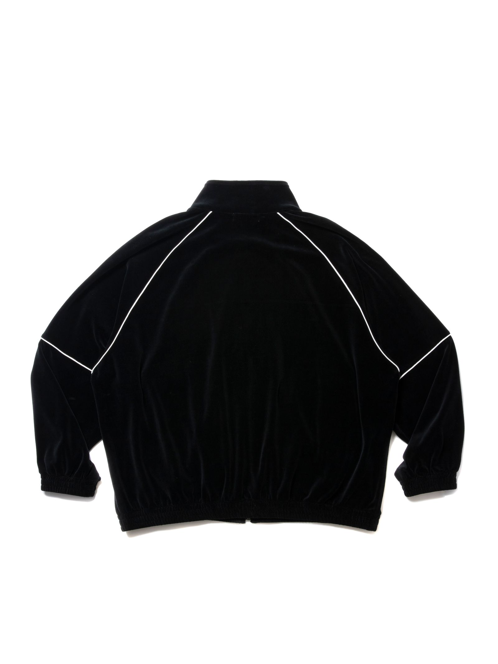 COOTIE PRODUCTIONS - Velour Training Top/ BLACK / ベロア