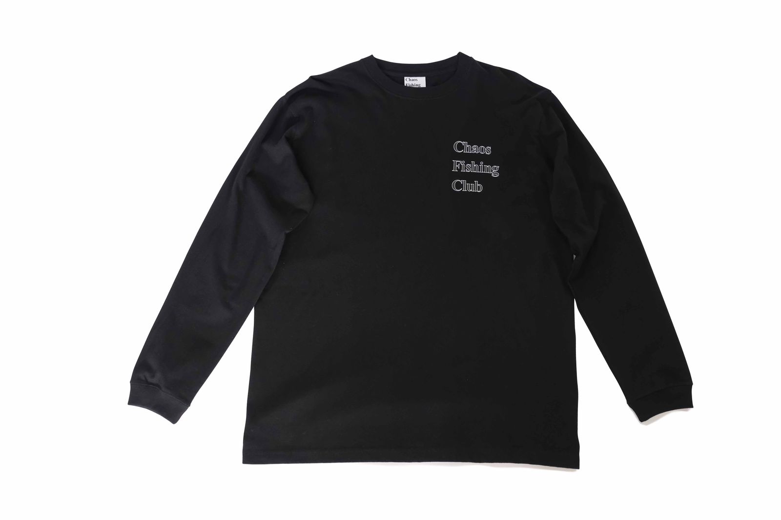Chaos Fishing Club - OG LOGO L/S TEE / BLACK | Stripe Online Store