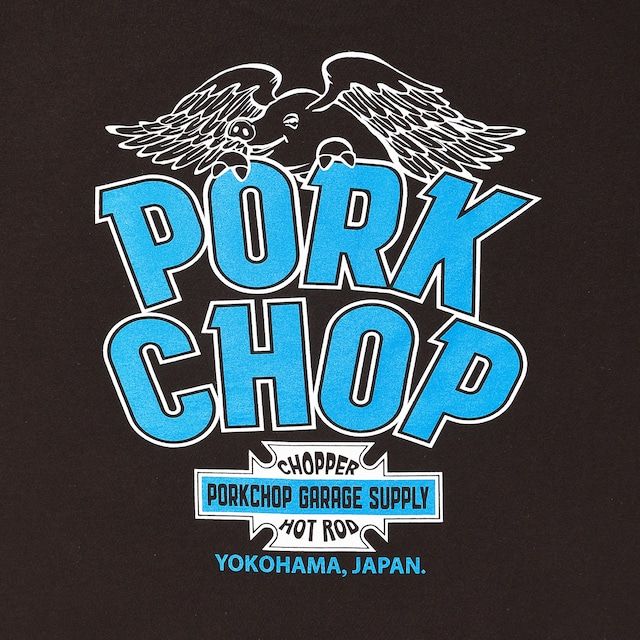 WP BIG LOGO L/S TEE / BROWN / プリントロンティー