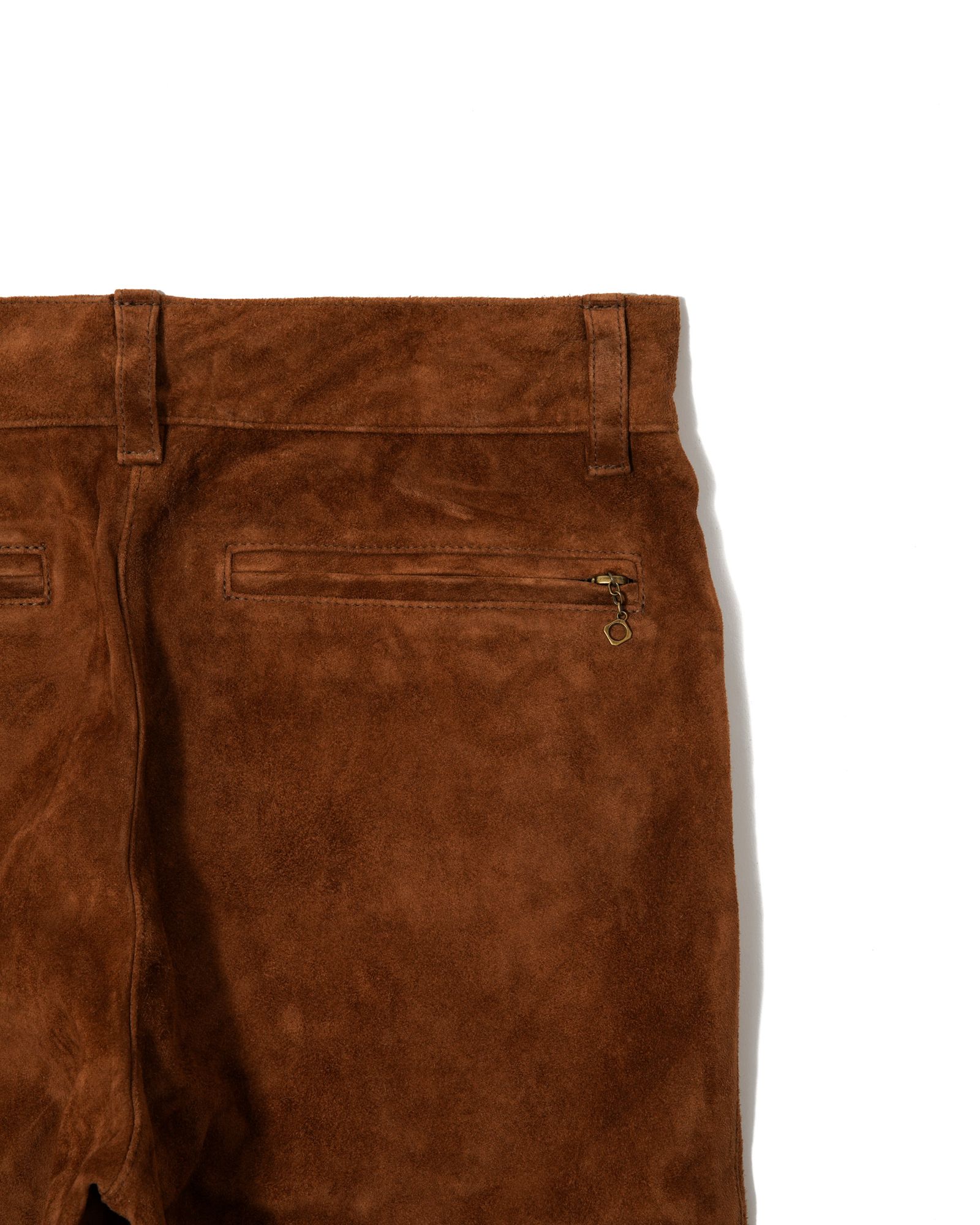 HORSE SUEDE PANTS / BROWN / スウェードパンツ
