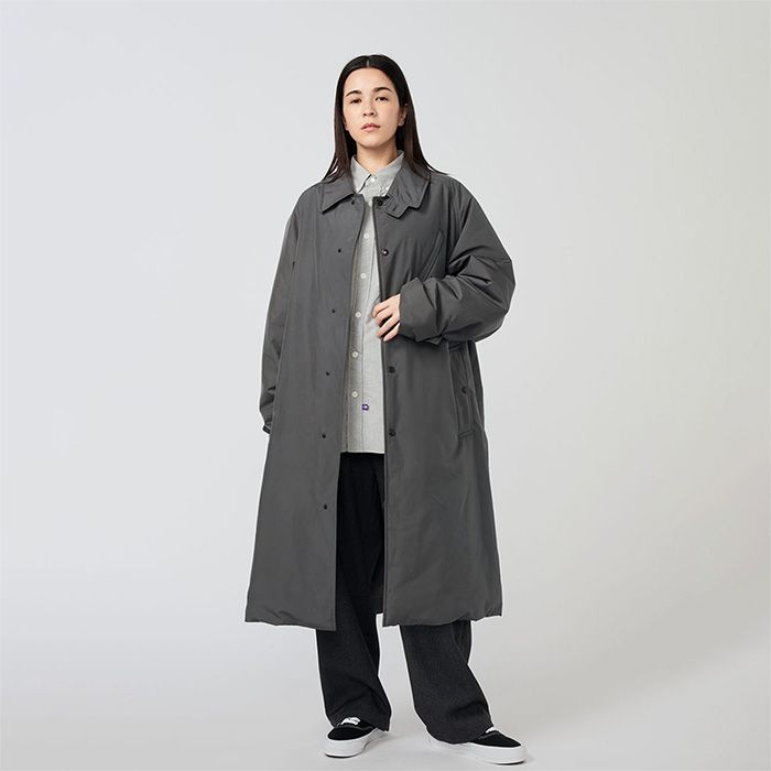 UNISEX / Insulation Soutien Collar Coat / AH(Asphalt Gray)