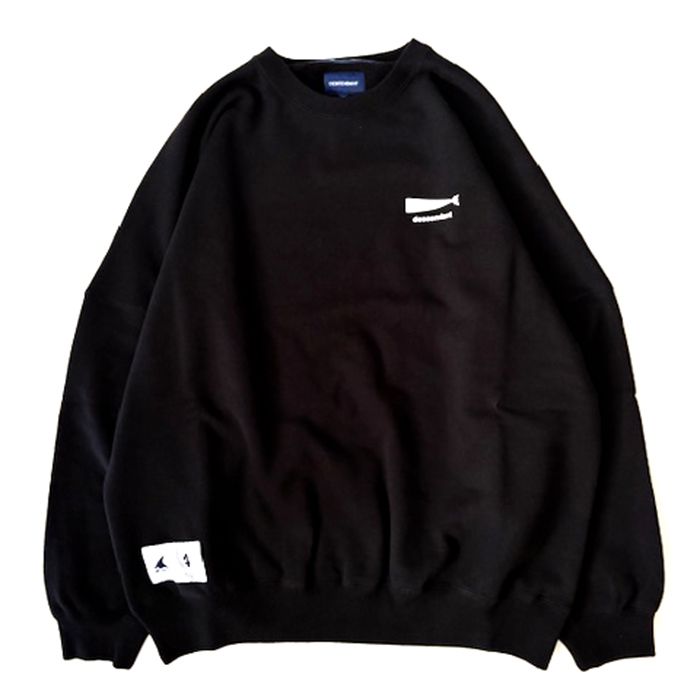 CACHALOT CREW NECK / BLACK