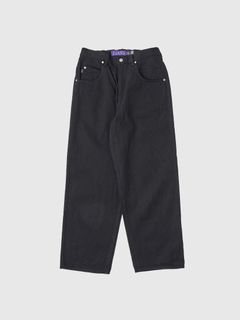 CLASSIC FIT 5P PANTS / BLACK
