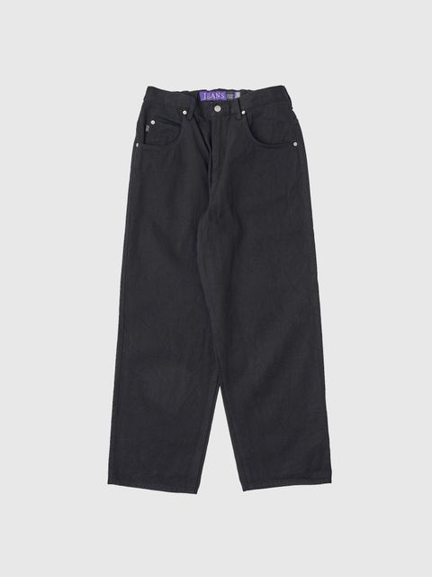 CLASSIC FIT 5P PANTS / BLACK