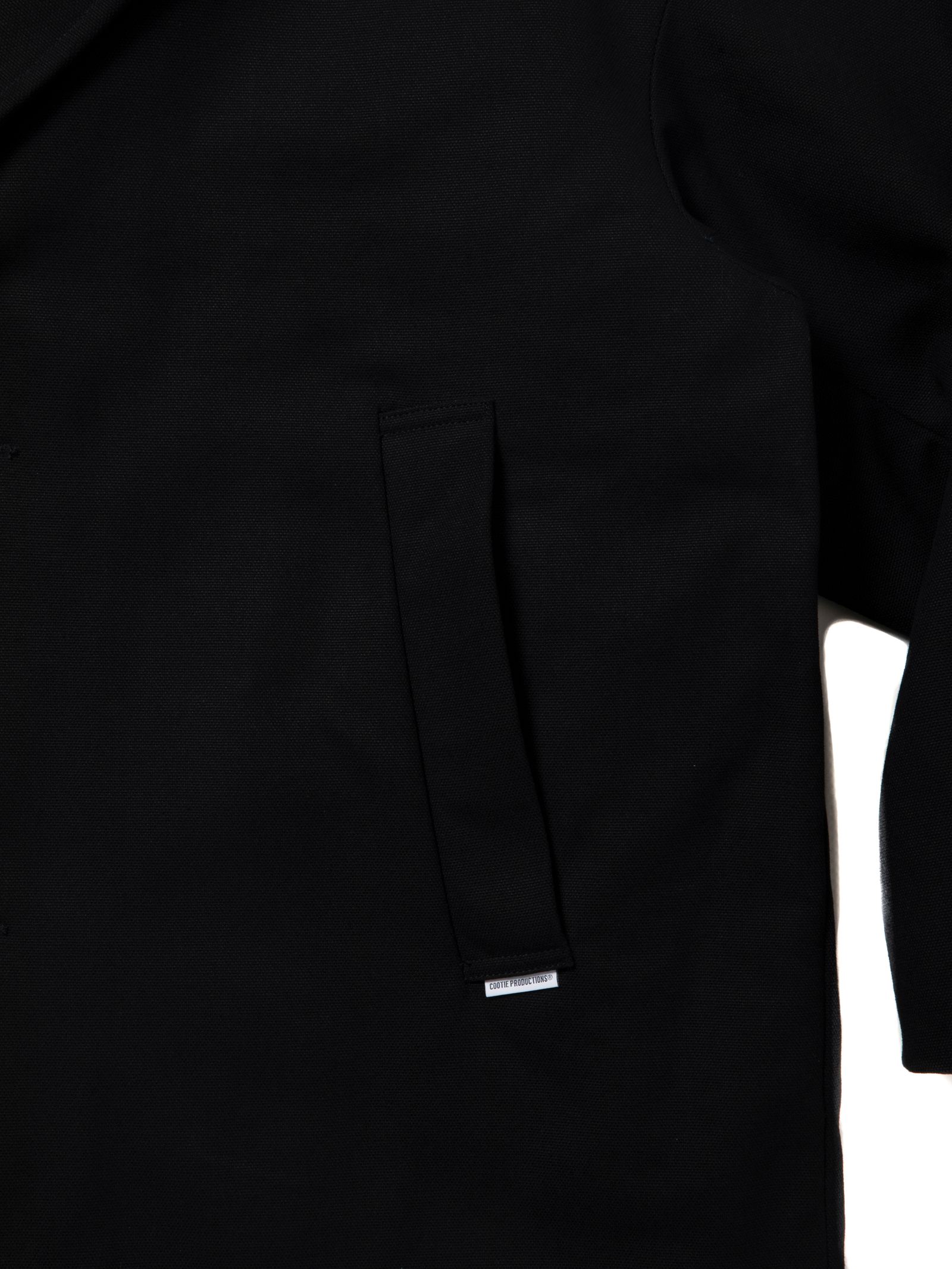 Cotton Canvas Padded Short Coat / BLACK / キャンバスコート / CTE-25A214