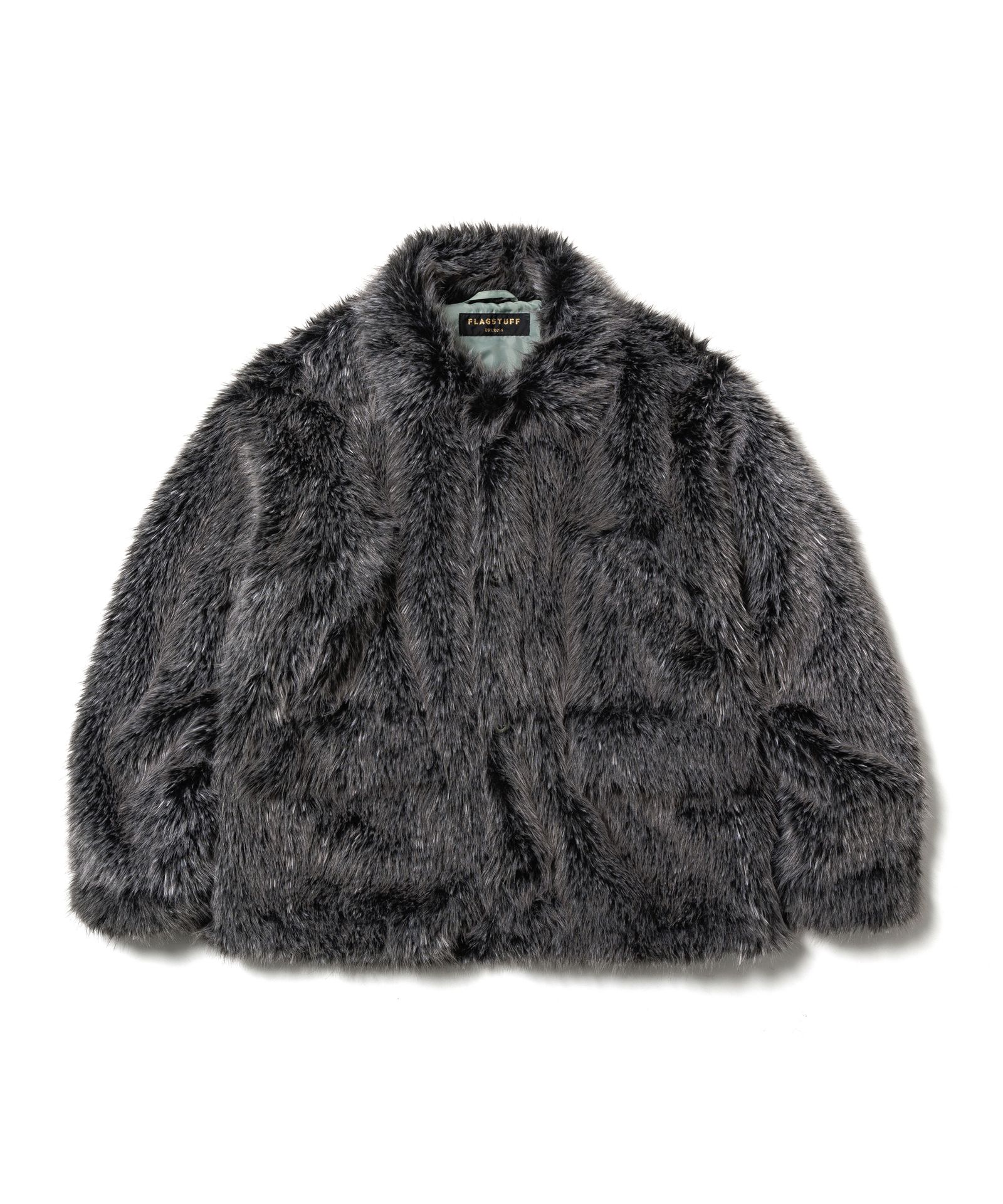 FUR COAT / BLACK / ファーコート