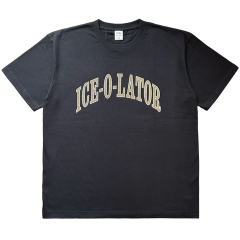 ICE-O-LATOR T SHIRT / BLACK / プリント ティーシャツ