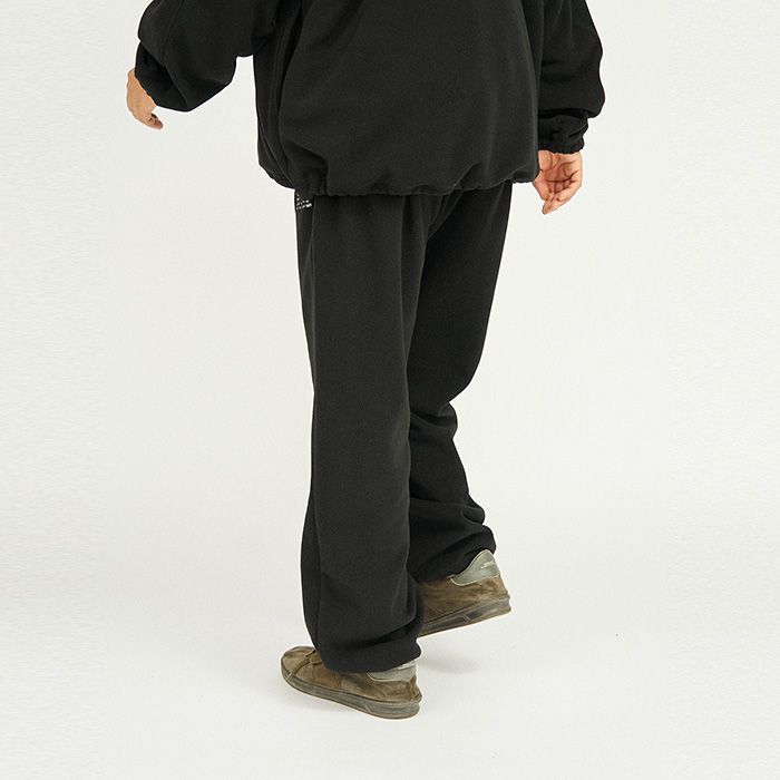 Refresh!Service. / FLEECE TRACK SUIT / BLACK