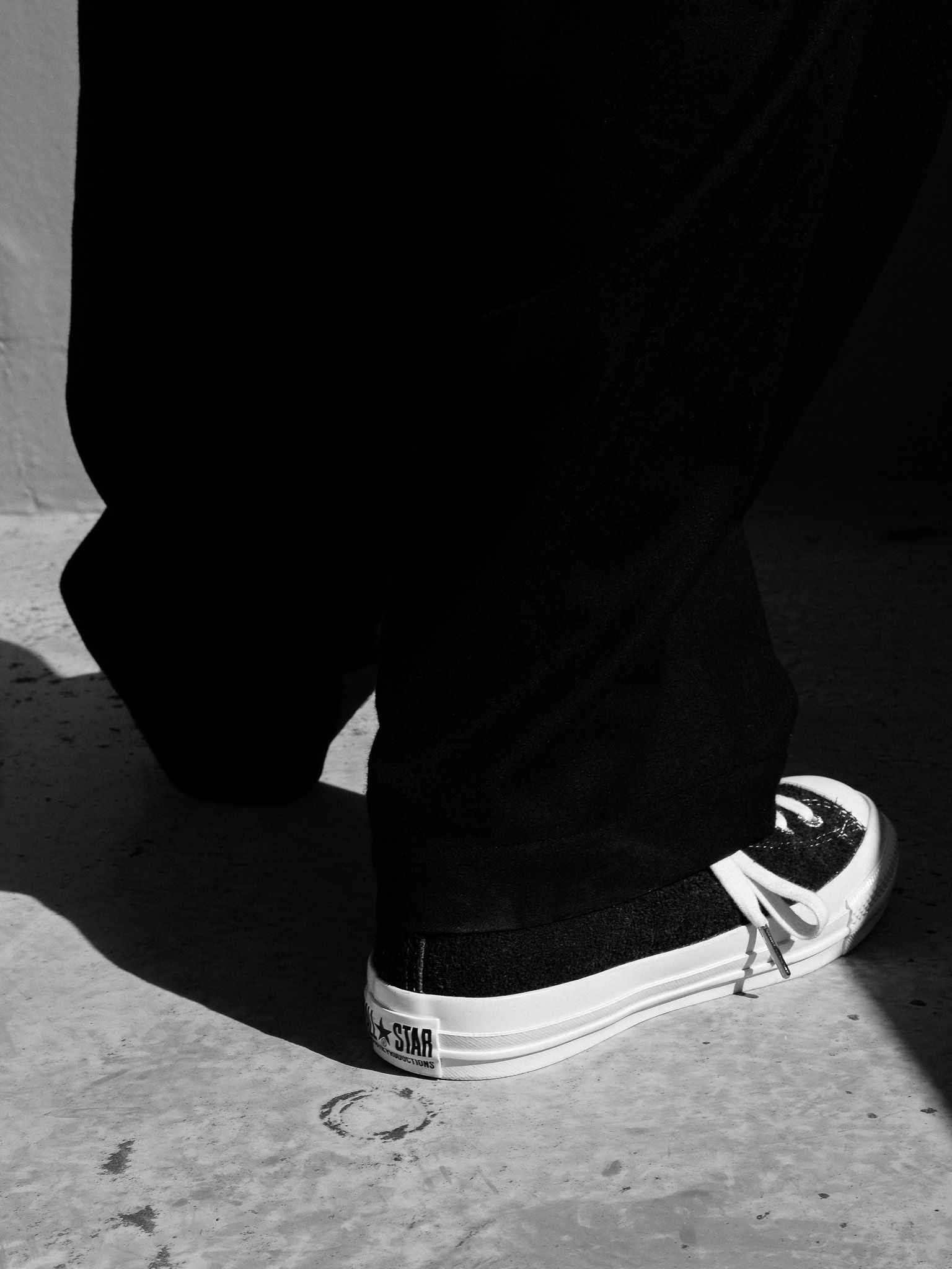 SUEDE ALL STAR AGED OX (Cootie Productions®︎) / BLACK