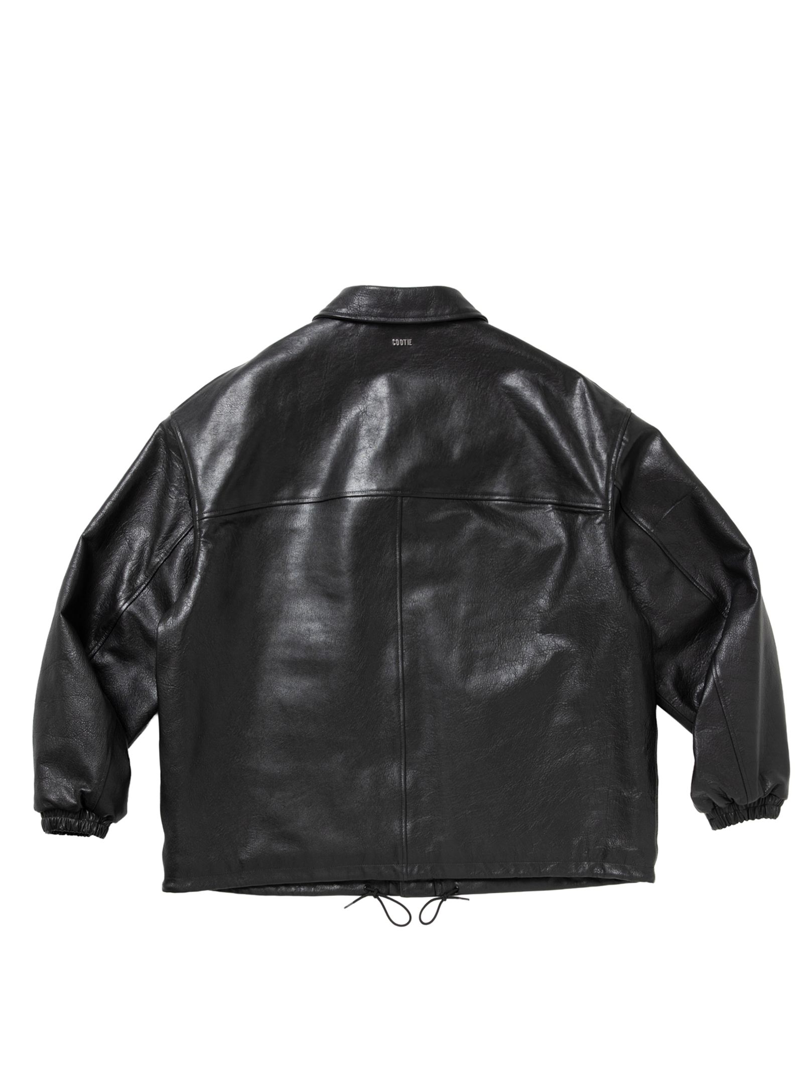 Sheepskin Coach Jacket / BLACK / レザージャケット