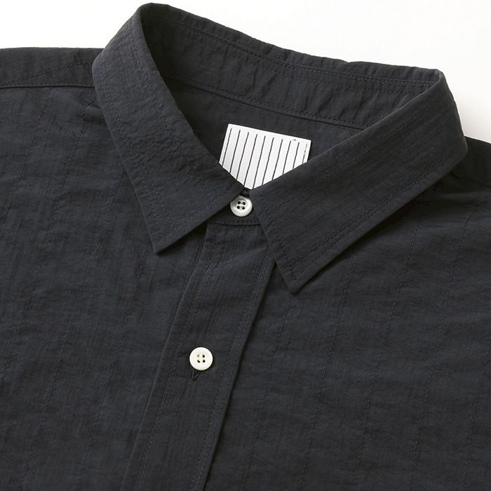 SFC NYLON STITCHED SHIRTS | D NAVY