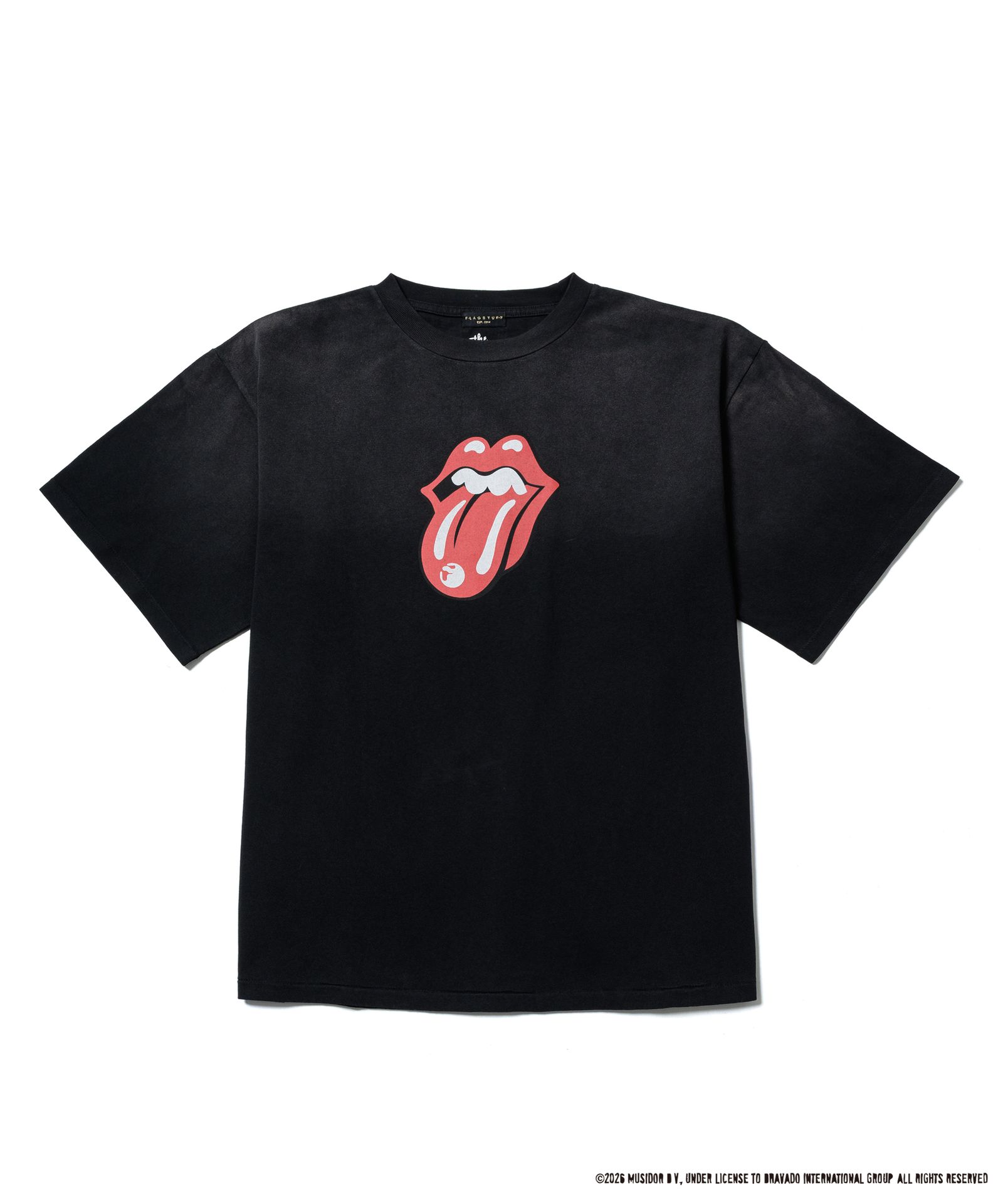 TABLET S/S T-SHIRT(The Rolling Stones) / BLACK / プリント ティーシャツ / The Rolling Stones