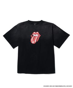 TABLET S/S T-SHIRT(The Rolling Stones) / BLACK / プリント ティーシャツ / The Rolling Stones