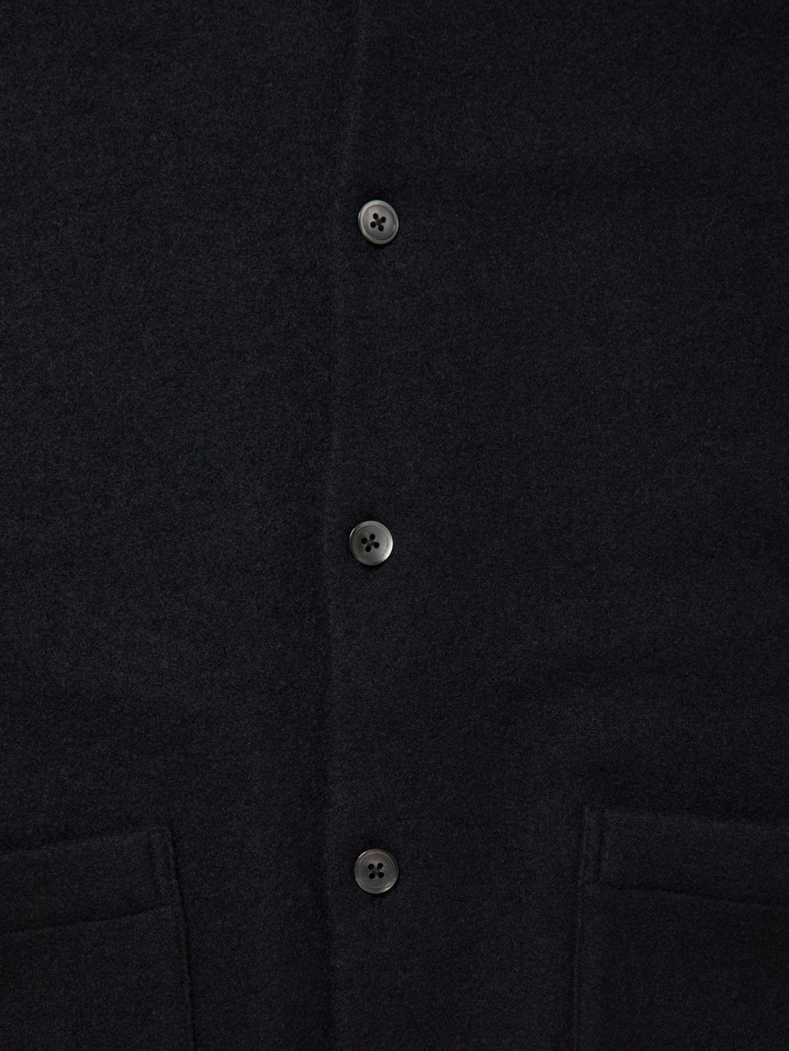 W/N Boucle Polo Cardigan / BLACK /  ポロカーディガン / CTE-26A307