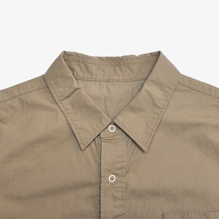 Cargo Pocket Regular Collar Utility Shirt / カーゴポケットレギュラーカラーユーティリティーシャツ - F