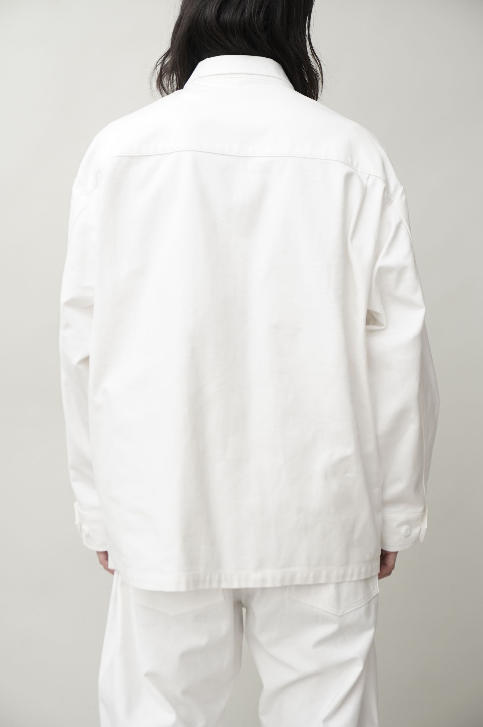 UNIVERSAL PRODUCTS - GUNG HO FATIGUE JACKET / IVORY | Stripe