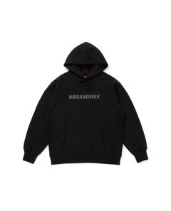 Logo Hooded Sweat Shirt (25aw) / BLK×C-GRY / ロゴ入りパーカー