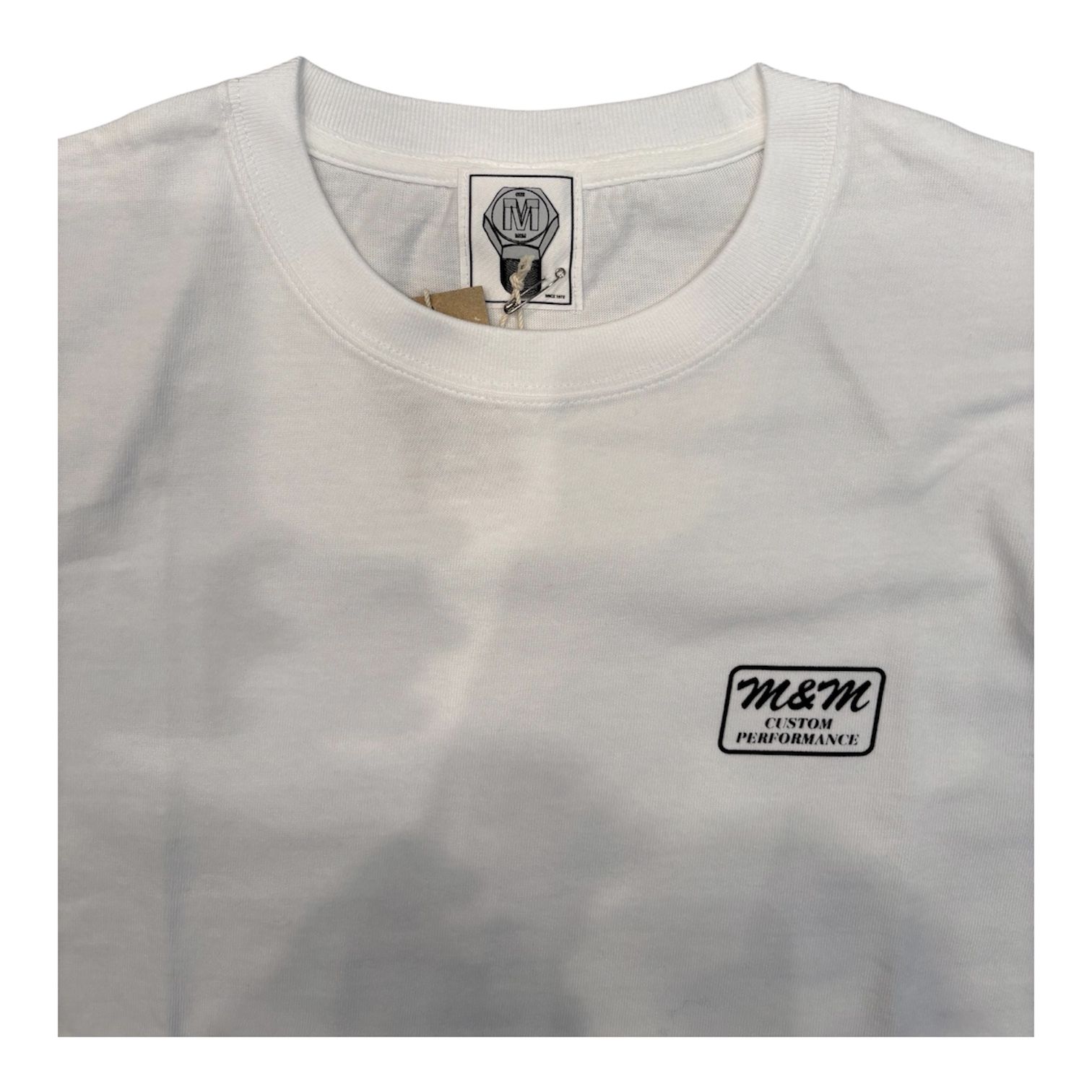 PRINT L/S TEE / WHITE / プリントロングスリーブティー