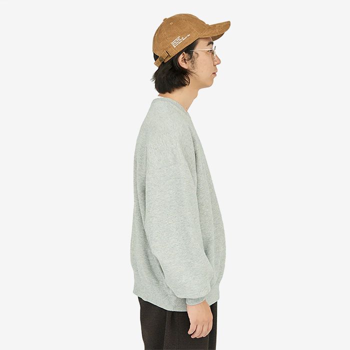 HEAVY OZ CREW NECK SWEAT / H.GRAY