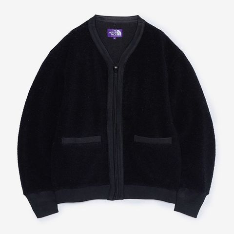 PLAS Fleece Field Cardigan / K(Black)
