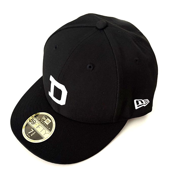 LETTERED LP 59FIFTY NEW ERA / BLACK