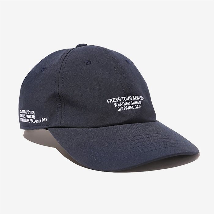 WEATHER SHIELD SIX PANEL CAP / NAVY