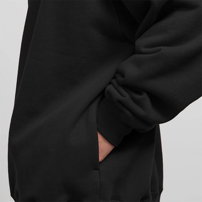AZUMA Terry Crew Neck Sweat / BLACK