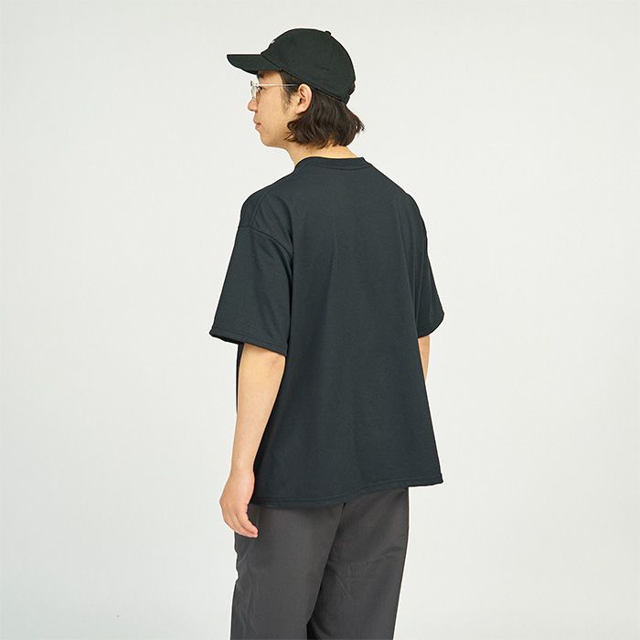 DRY JERSEY S/S CREW NECK TEE / BLACK
