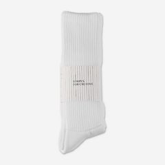 3P LOOSE SOCKS | WHITE