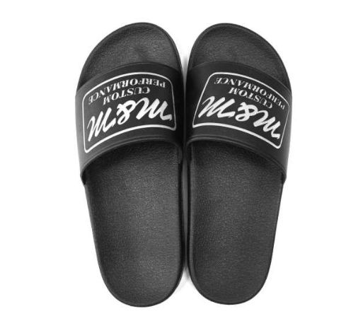 M&M CUSTOM PERFORMANCE - SANSALS / BLACK / エンボスロゴ