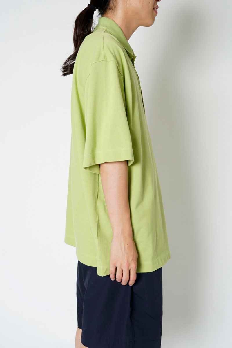 PIQUET POLO SHIRT / LIME