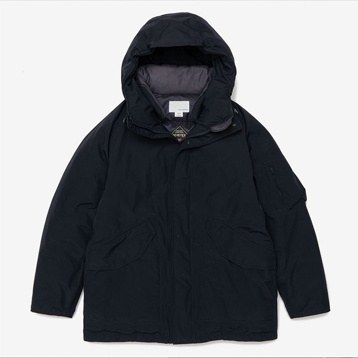 nanamica - GORE-TEX Down Coat / N(Navy) | Stripe Online Store