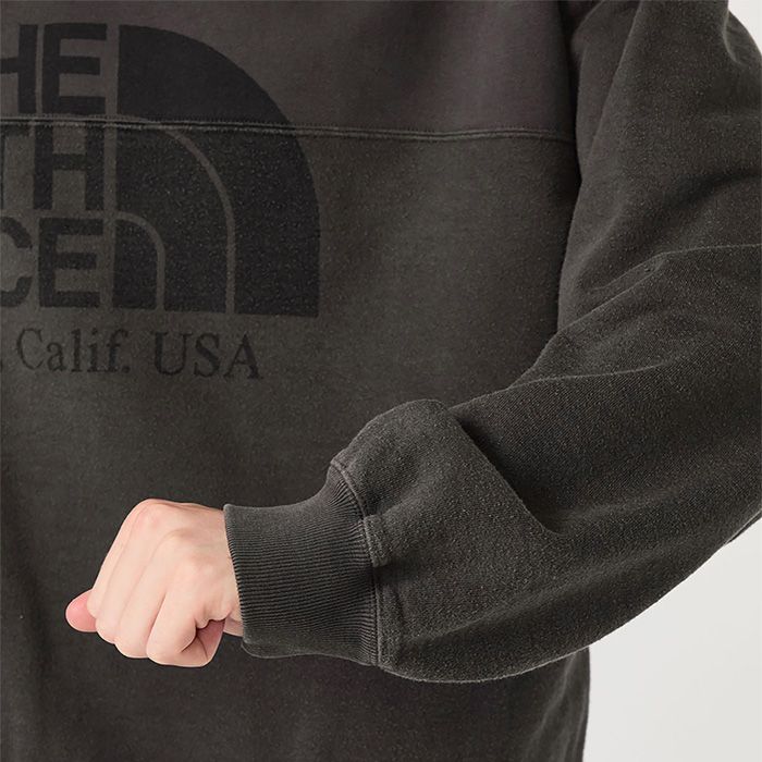 Field Patchworked Crewneck Sweatshirt / AH(Asphalt Gray)