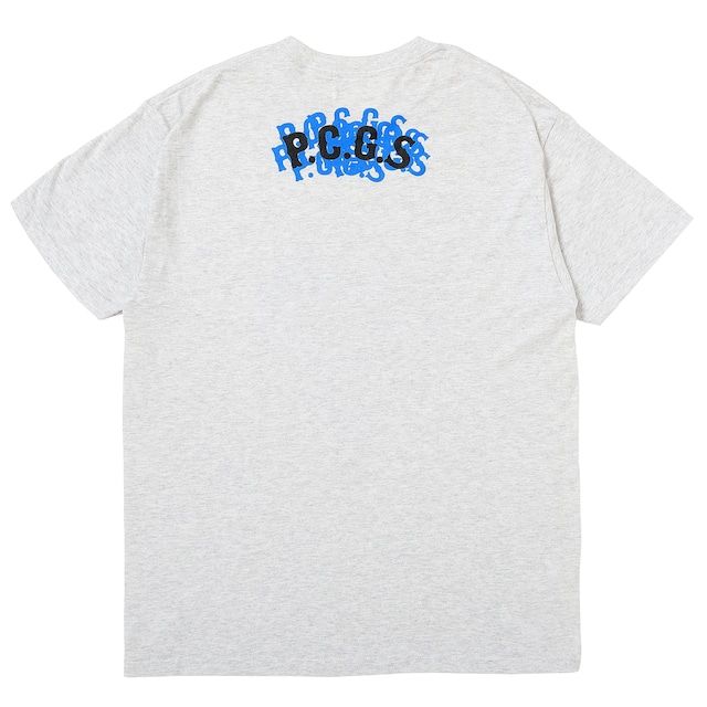 DEVIL FACE TEE / ASH / プリントティー