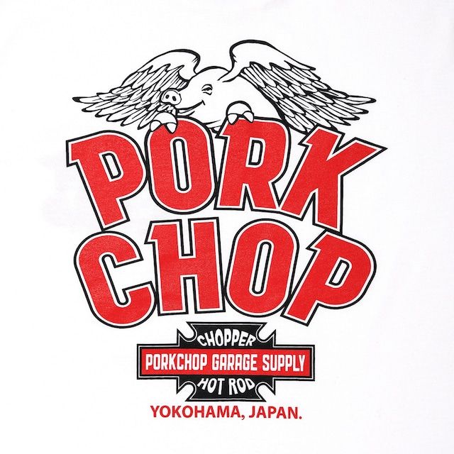WP BIG LOGO L/S TEE / WHITE / プリントロンティー