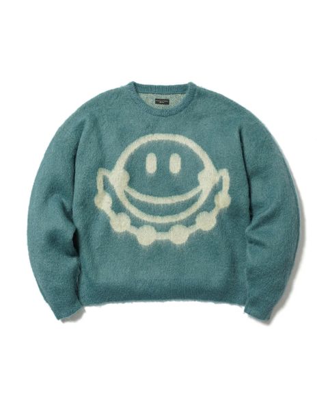 SMILE MOHAIR SWEATER / LIGHT BLUE / モヘアセーター / FS1904