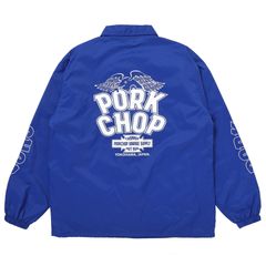 WP BIG LOGO COACH JKT / BLUE / コーチジャケット